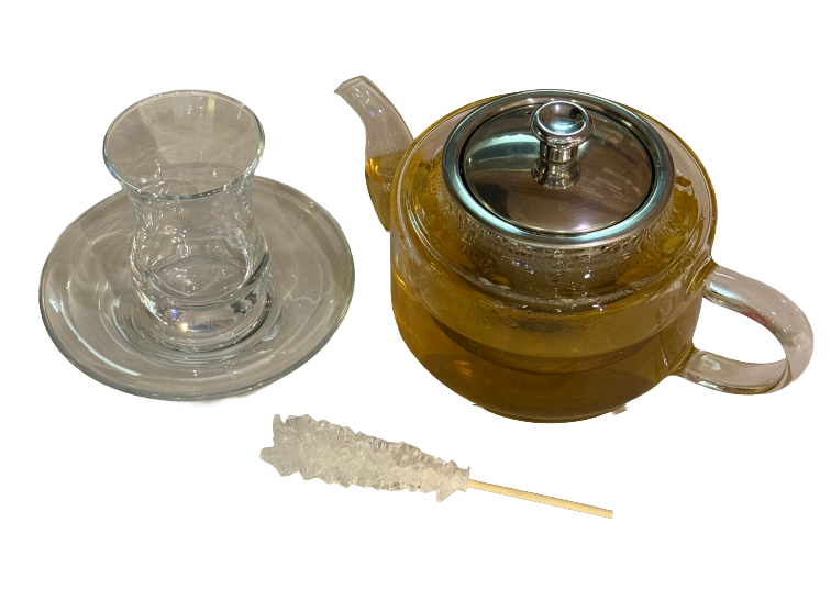 Green Tea with Rock Candy