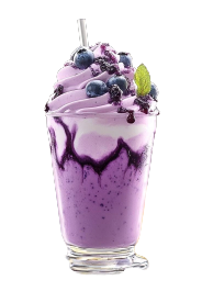 Blueberry Milkshake