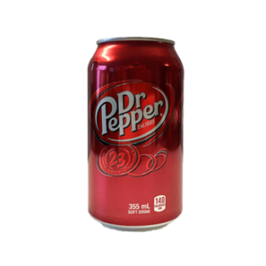 Can of Dr. Pepper