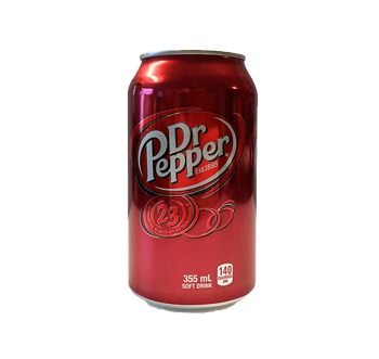 Can of Dr. Pepper