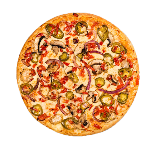Hot Veggie Pizza